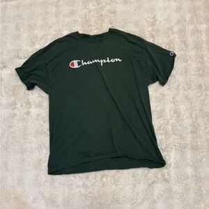 Champion Olive Green Athletic Tee